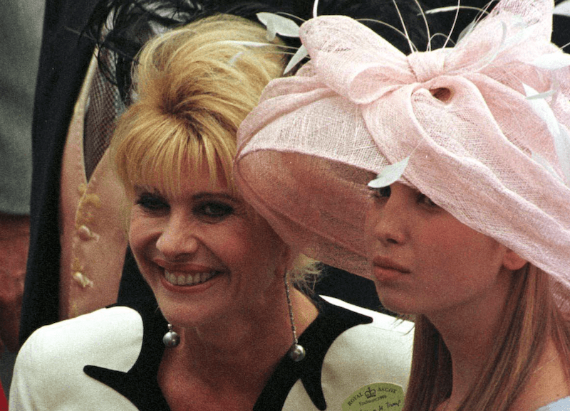 Ivanka Trump and her mother Ivana