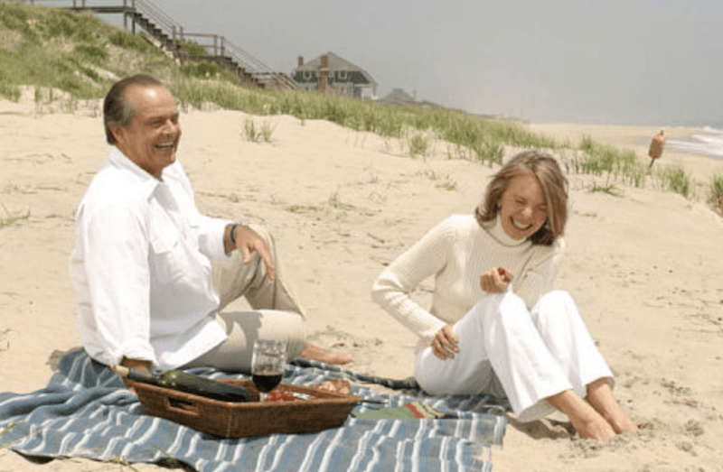 Jack Nicholson and Diane Keaton in 'Something's Gotta Give'. Jack Nicholson and Diane Keaton in 'Something's Gotta Give'.