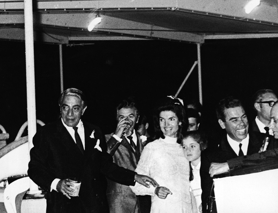 Aristotle Onassis and Jackie Kennedy Onassis Aristotle Onassis and Jackie Kennedy Onassis