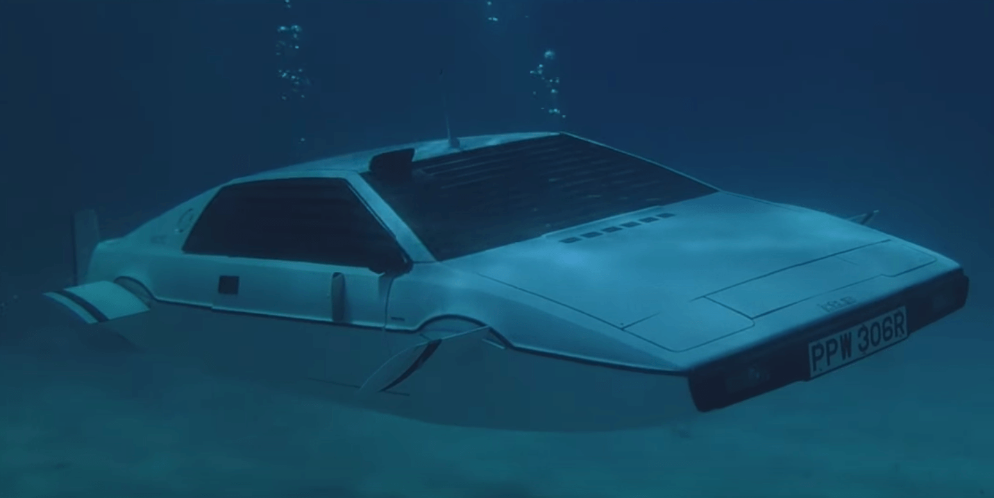 James Bond submarine car