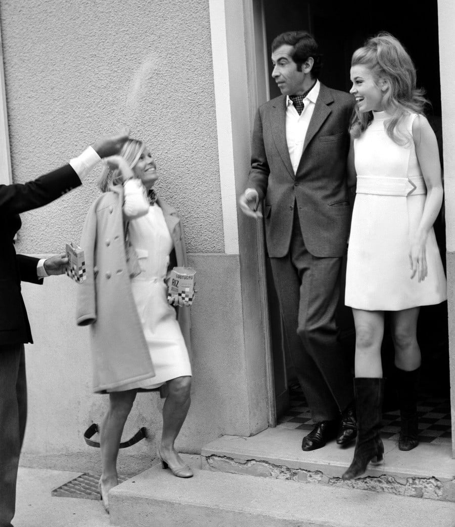Roger Vadim and Jane Fonda Roger Vadim and Jane Fonda