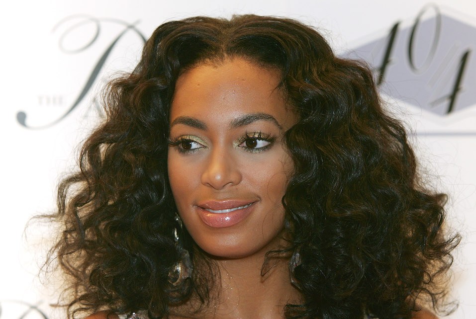 Singer/actress Solange Knowles arrives at the opening of Jay-Z's USD 20 million 40/40 Club Singer/actress Solange Knowles arrives at the opening of Jay-Z's USD 20 million 40/40 Club
