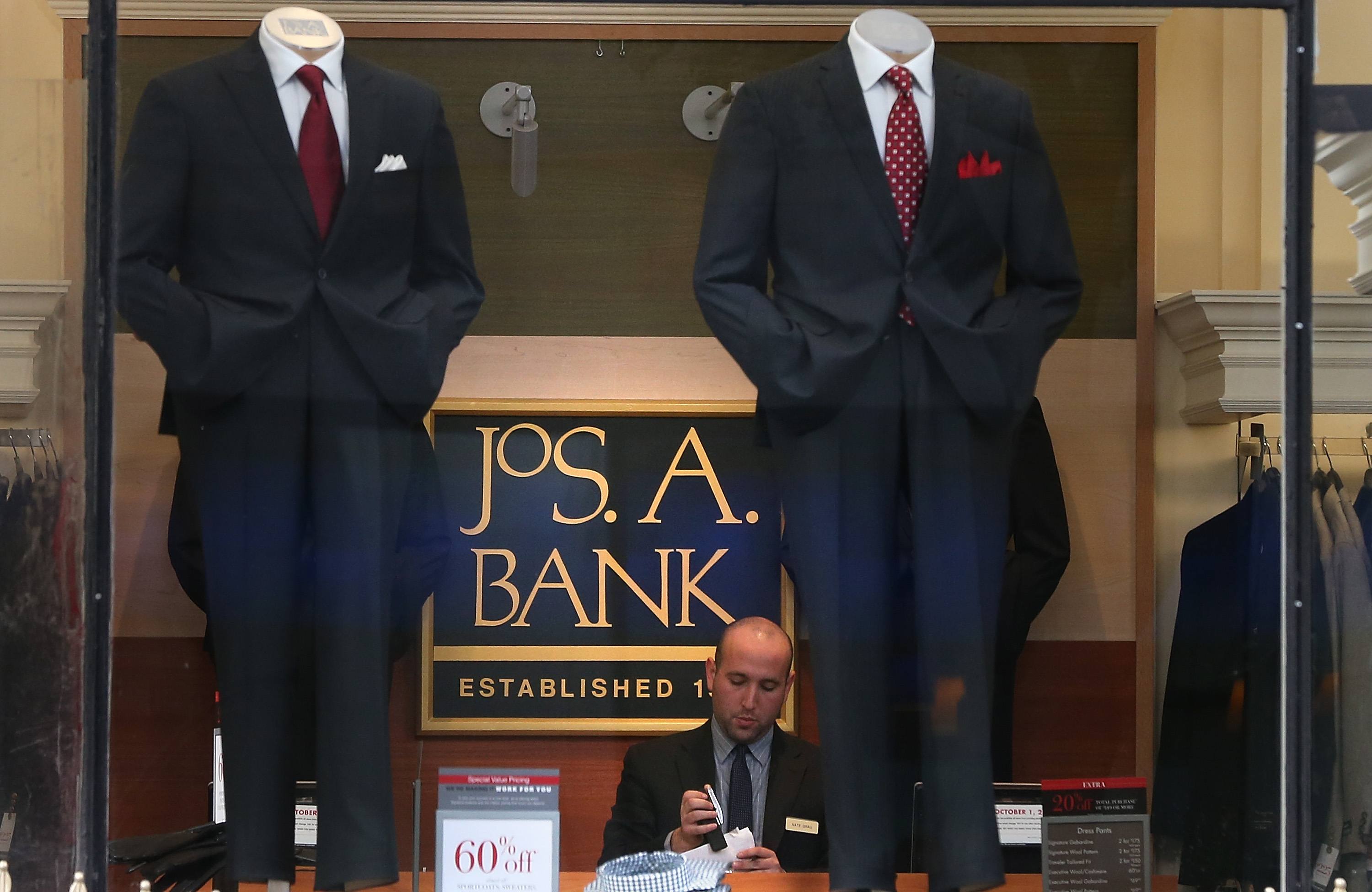 Men's Clothing Retailer Jos A. Bank Posts Quarterly Profits