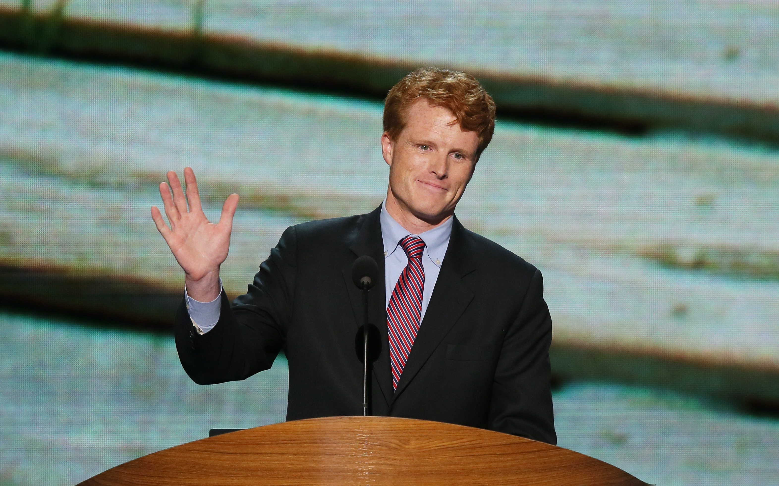 Josephe P. Kennedy III at the Democratic National Convention
