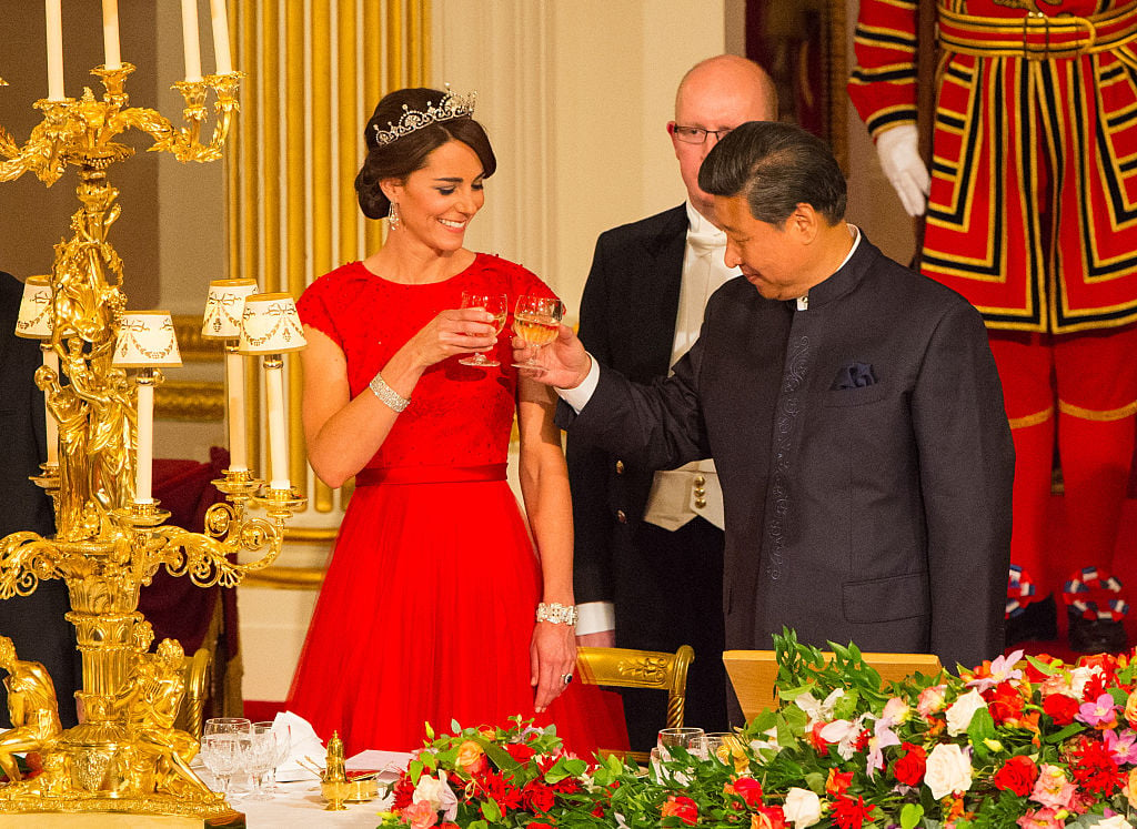 State Visit Of The President Of The People's Republic Of China with Kate Middleton