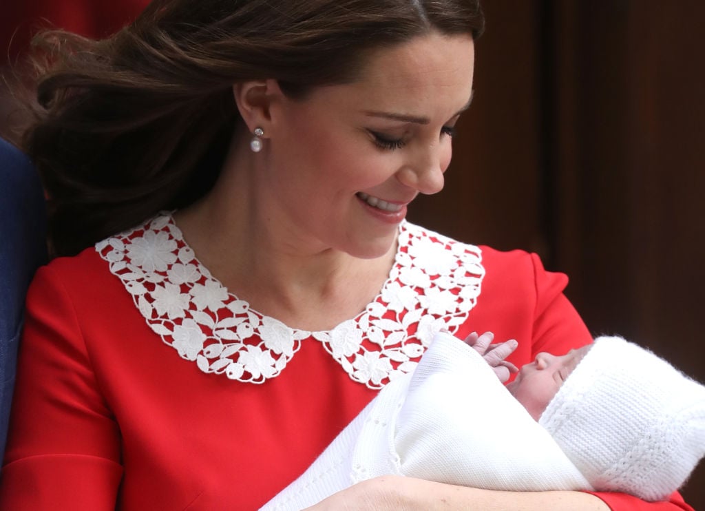 The Duke &Duchess Of Cambridge Depart The Lindo Wing With Their New Son