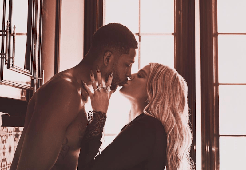 Khloé Kardashian and Tristan Thompson