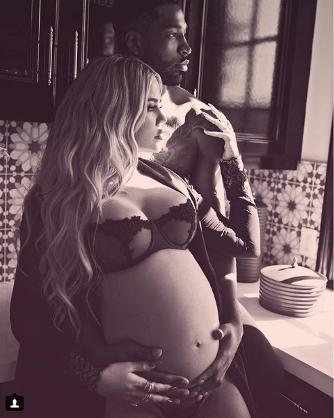 Khloe Kardashian and Tristan Thompson Khloe Kardashian and Tristan Thompson