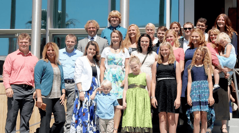 Kody Brown and his family from "Sister Wives"