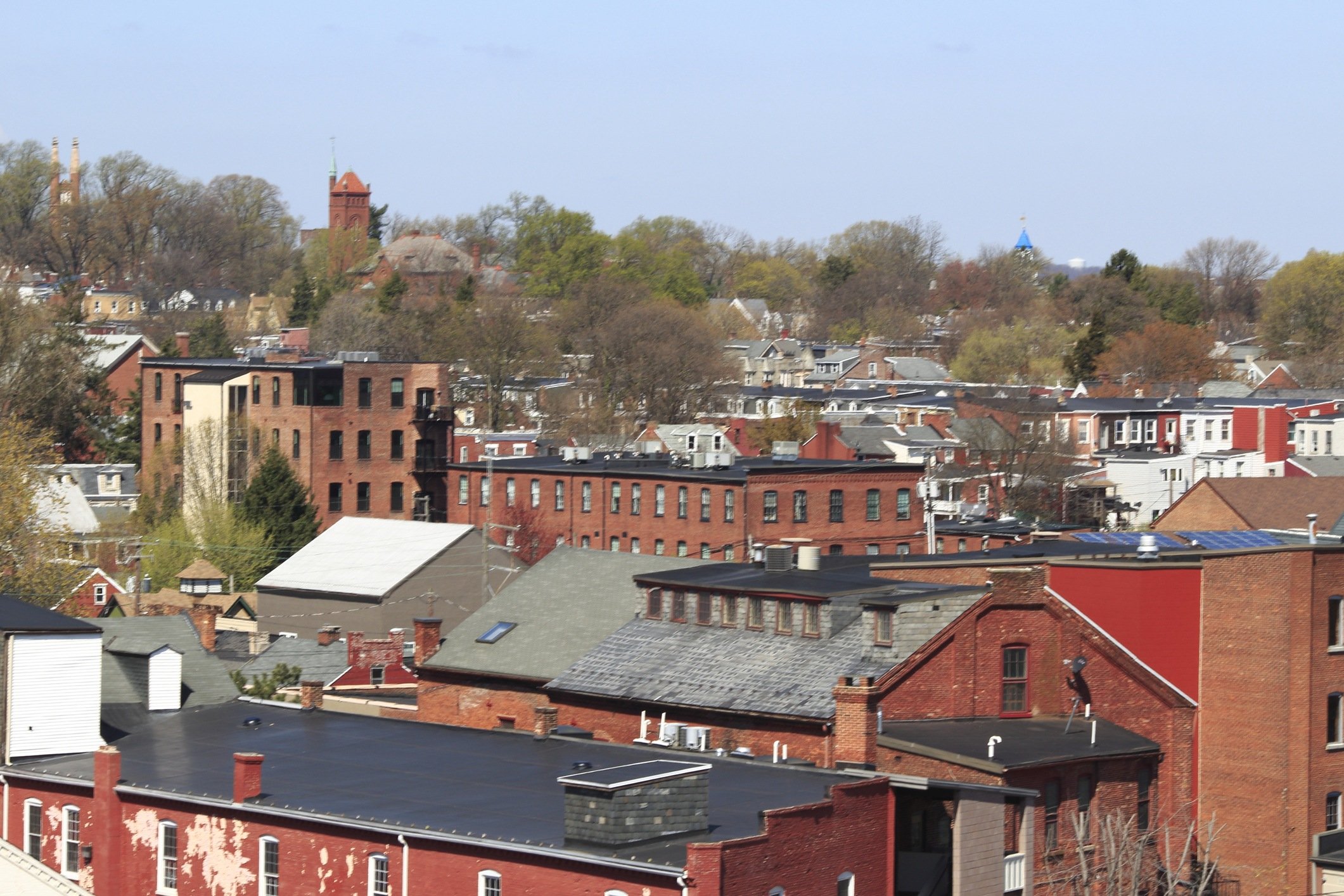 Northwest Lancaster, PA cityscape