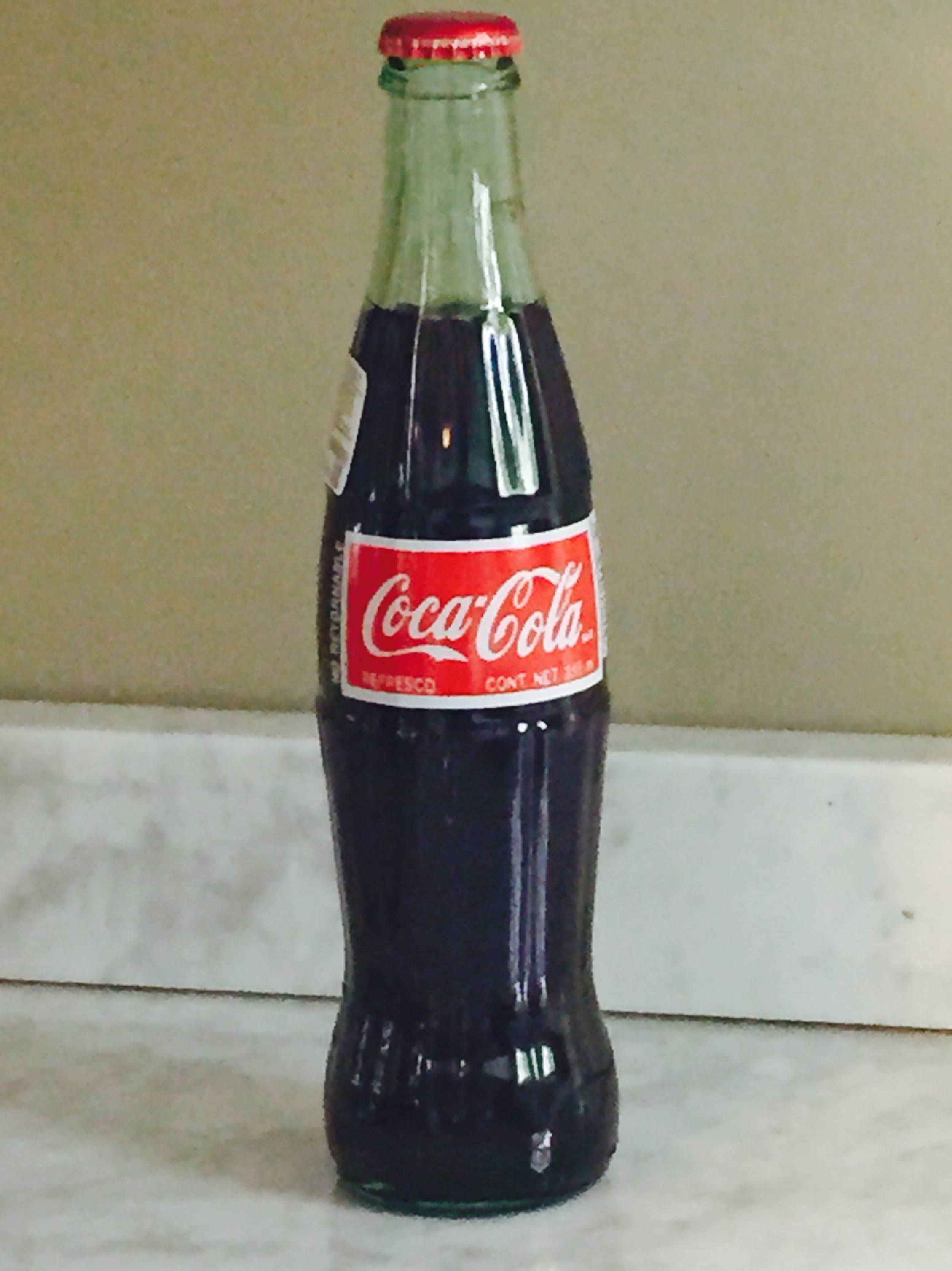 Mexicoke (mexican coca cola in glass bottle)