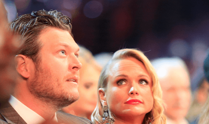 Miranda Lambert and Blake Shelton