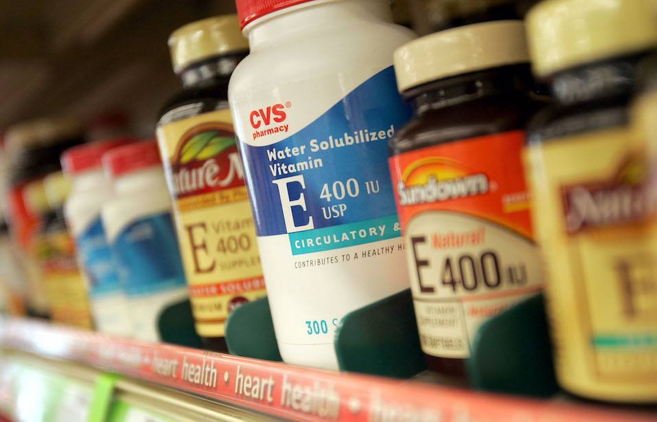 Vitamin bottles