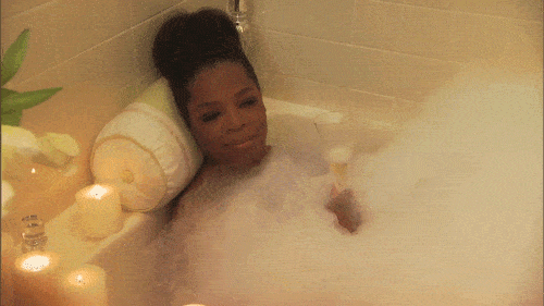 Oprah in the bath gif