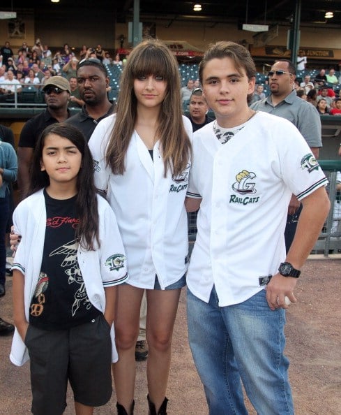 Prince Michael Jackson II, Paris Jackson and Prince Jackson attend the St. Paul Saints Vs. The Gary SouthShore RailCats baseball game Prince Michael Jackson II, Paris Jackson and Prince Jackson attend the St. Paul Saints Vs. The Gary SouthShore RailCats baseball game