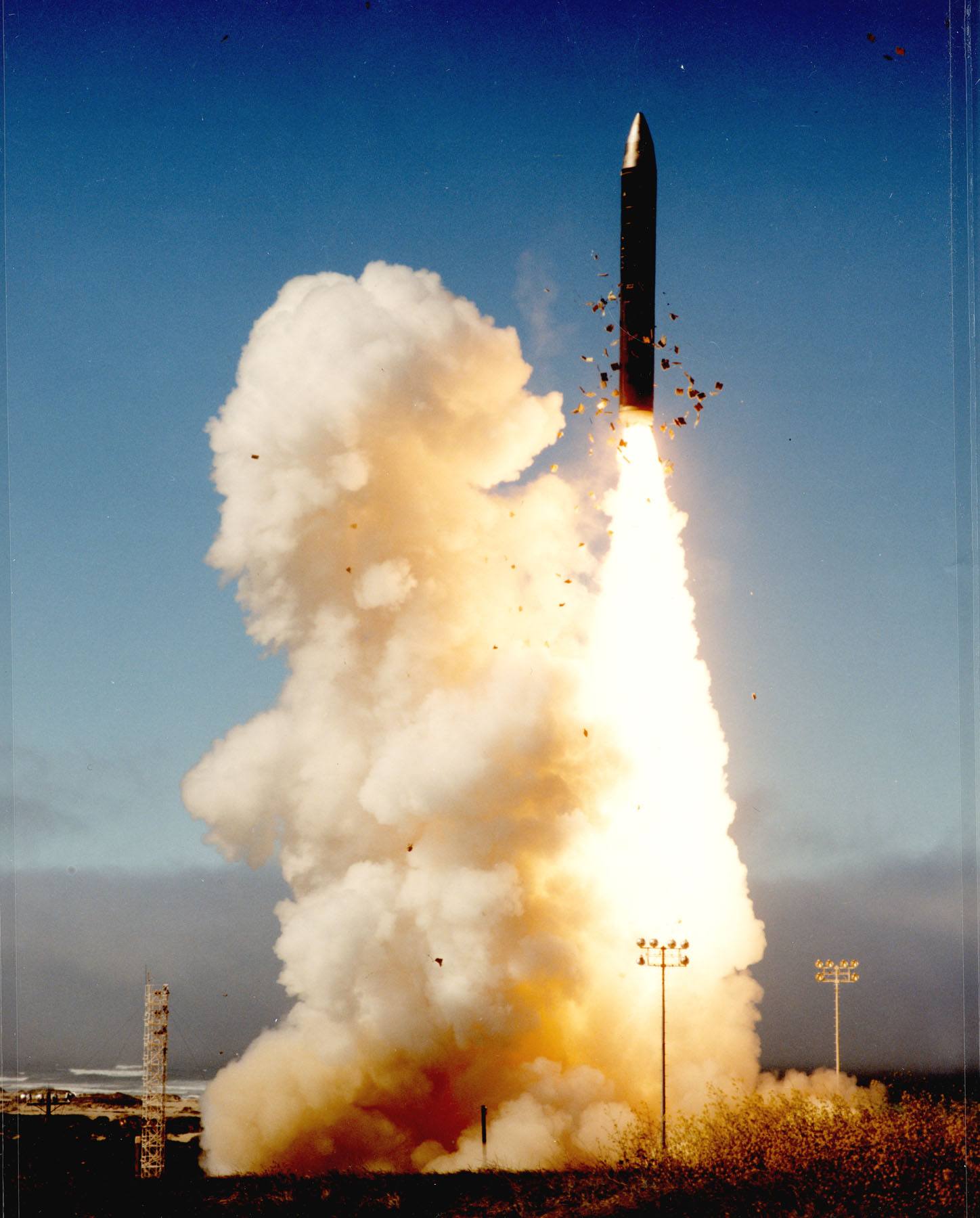 Peace keeper missile