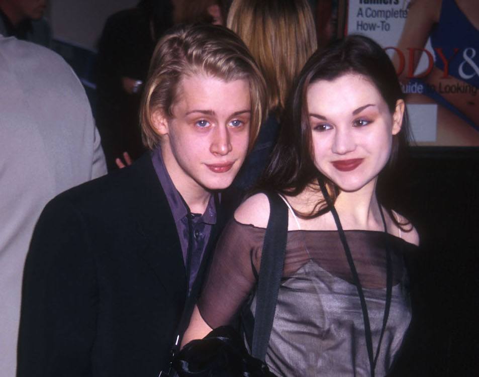 MacCuley Culkin and his wife Rachael Miner arrive at the premeire of "The Phantom Menace" MacCuley Culkin and his wife Rachael Miner arrive at the premeire of "The Phantom Menace"