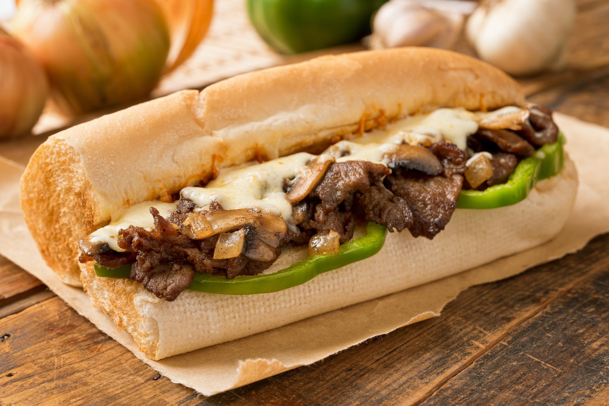 philly cheese Steak and Cheese Sub