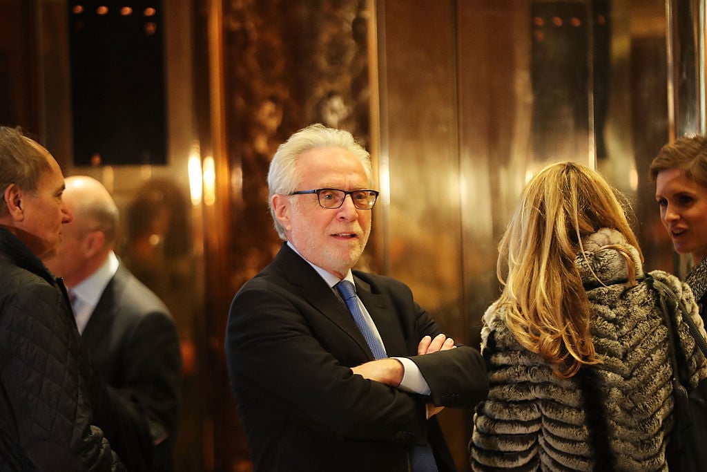 CNN's Wolf Blitzer arrives at Trump Tower