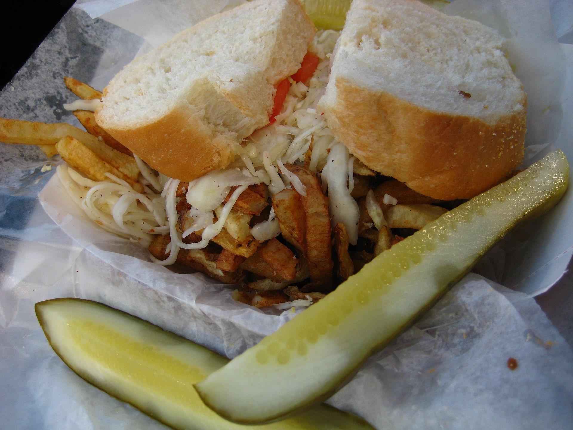 Primanti bros restaurant sandwich
