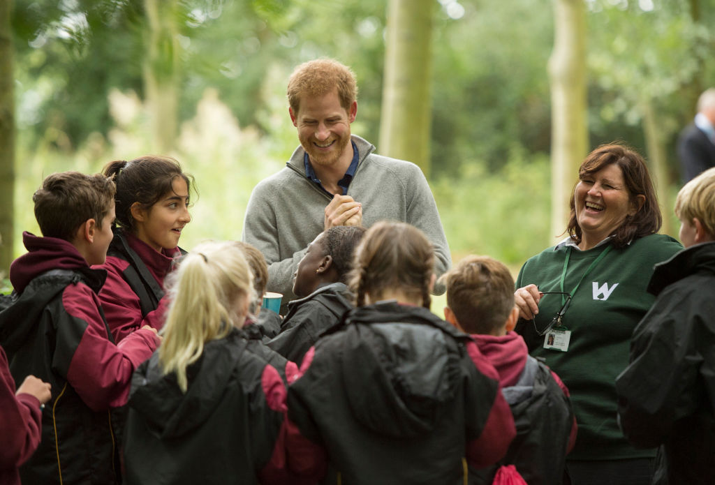 Prince Harry Visits The Wilderness Foundation