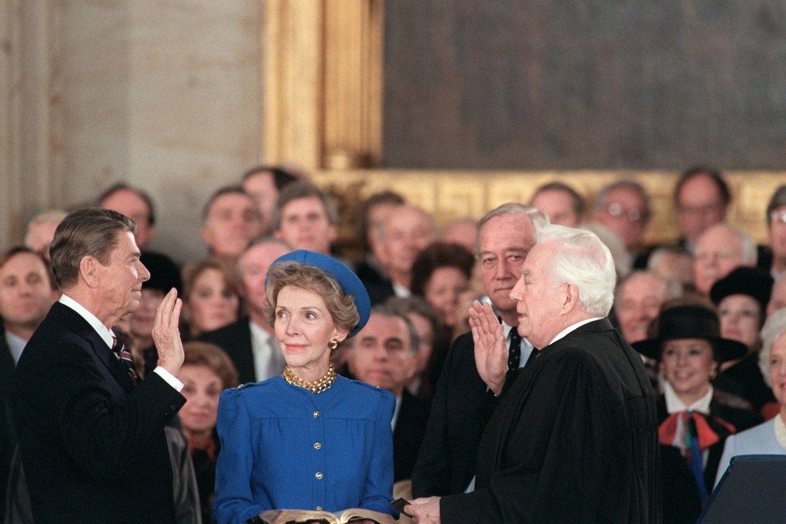 US President Ronald Reagan inauguration