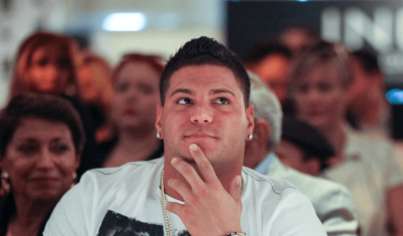 Ronnie Magro-Ortiz at a fashion event. 