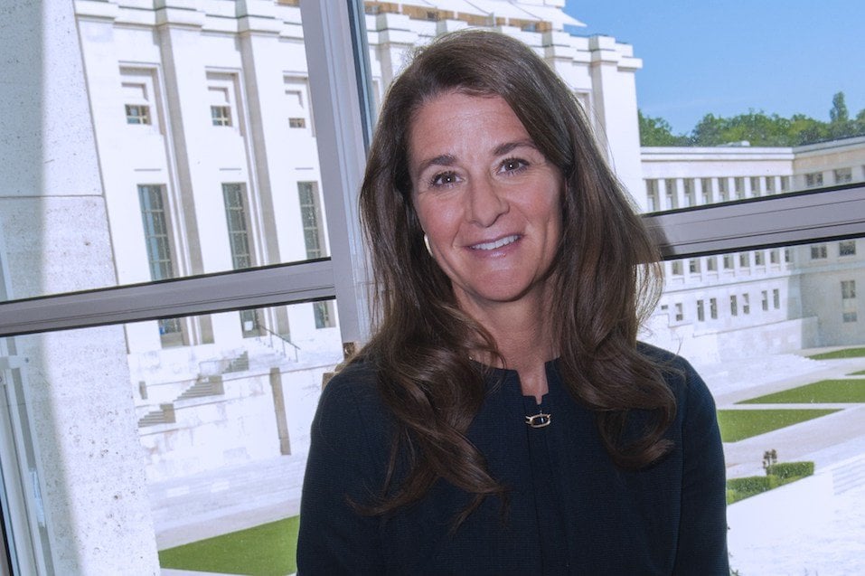Melinda Gates, co-chair of the Bill & Melinda Gates Foundation
