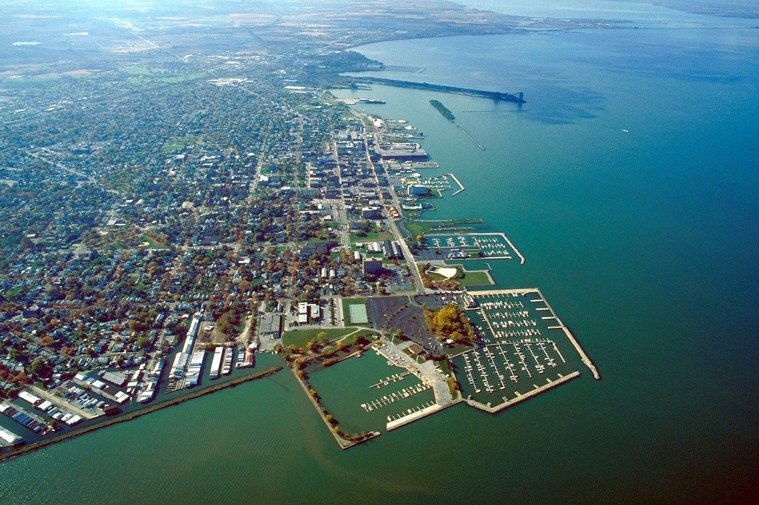 Sandusky, Ohio aerial photo