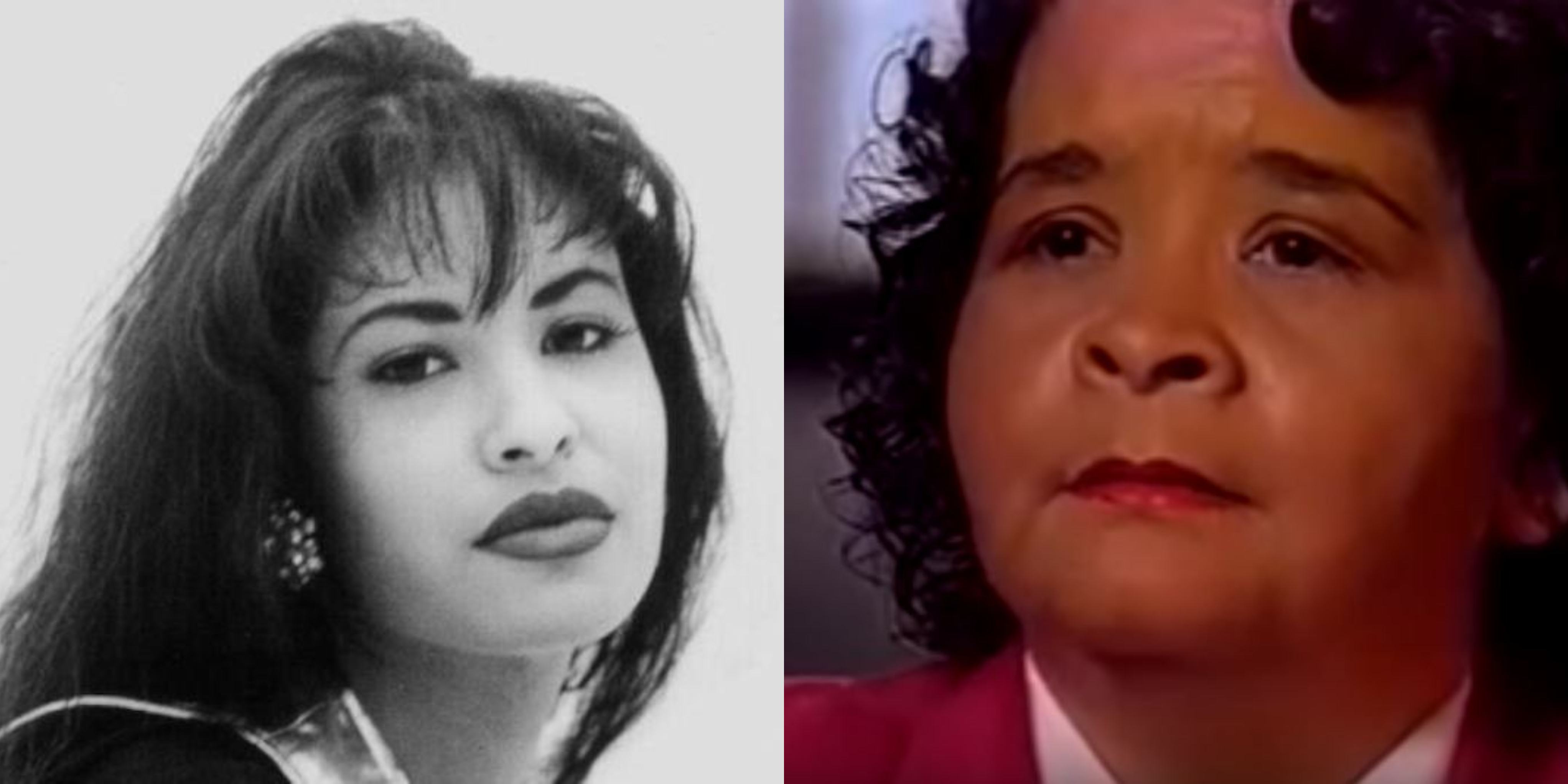 Left: Selena Quintanilla-Pérez, Right: Yolanda Saldívar