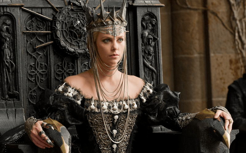 Charlize Theron in 'Snow White and the Huntsman'. Charlize Theron in 'Snow White and the Huntsman'.