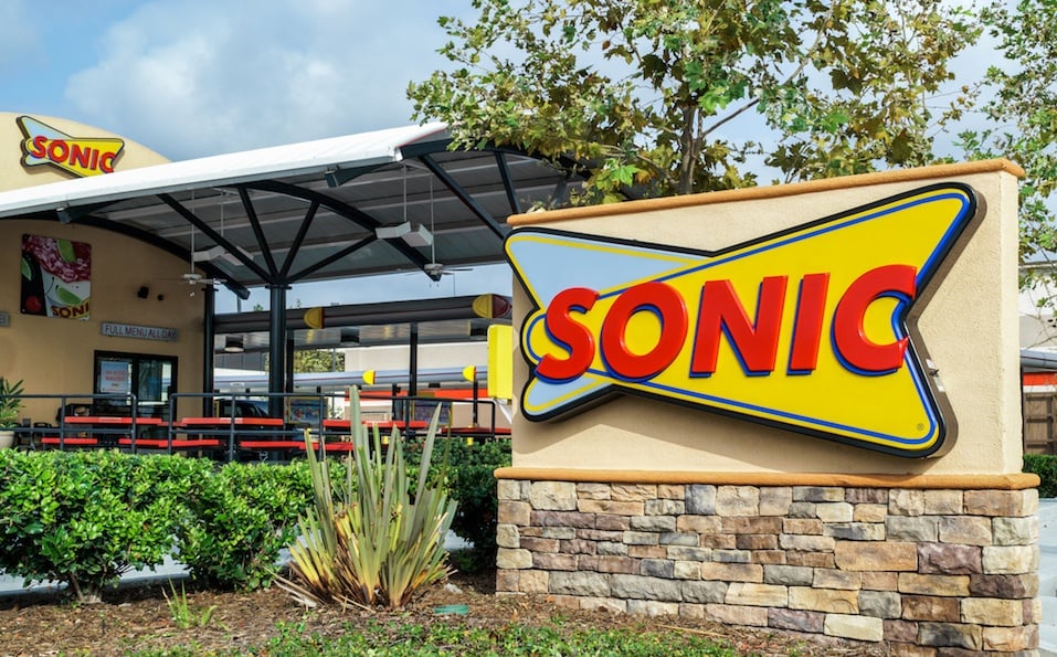 Sonic Drive-In Restaurant exterior