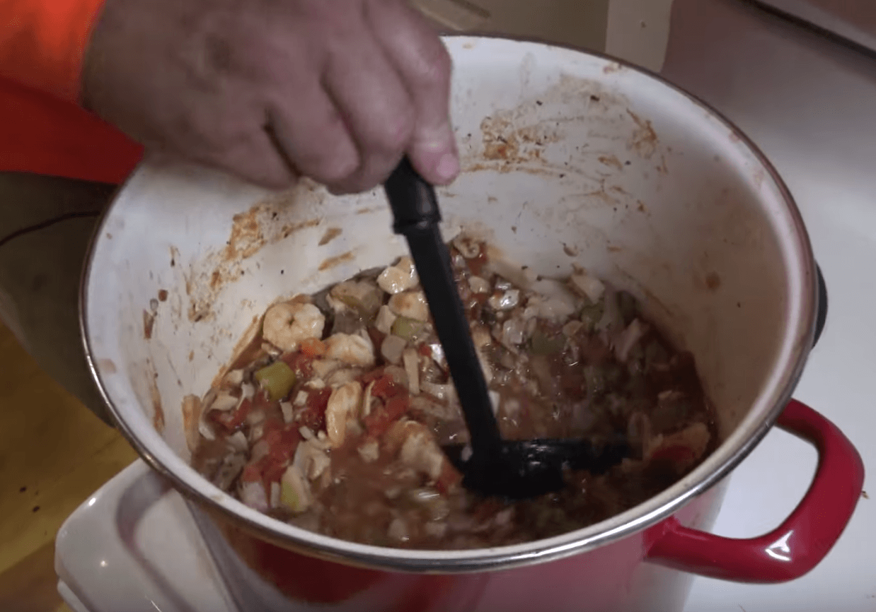 Swamp Cabbage stew