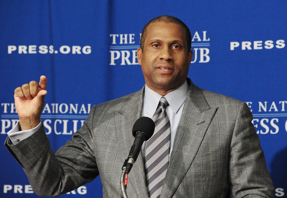 Talk show host, author and liberal political commentator,Tavis Smiley