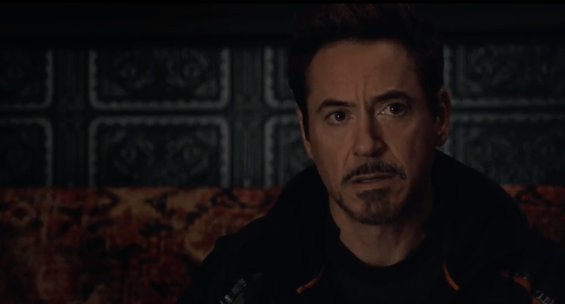 Tony Stark in 'Infinity Wars'. Tony Stark in 'Infinity Wars'.