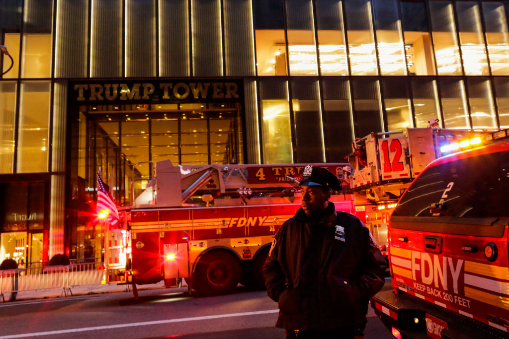 Trump Tower fire