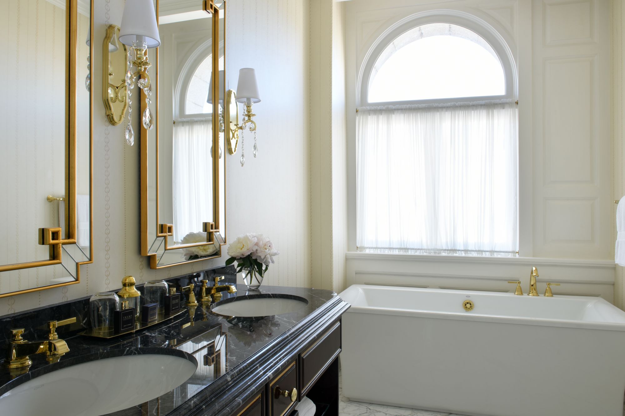 Trump hotel bathroom