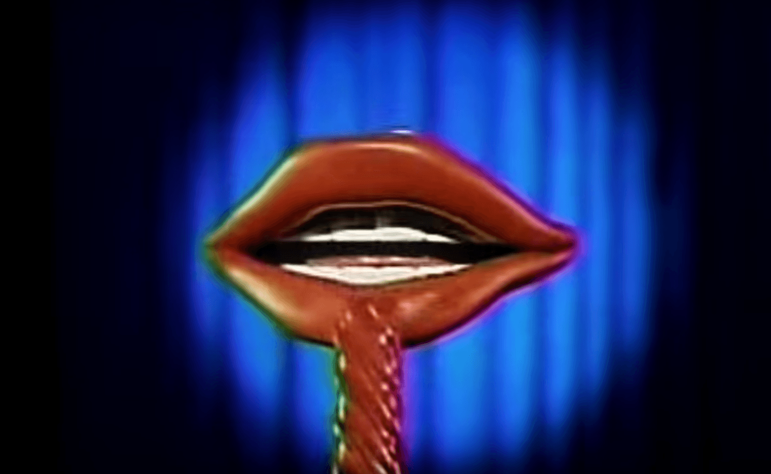 Twizzler mouth