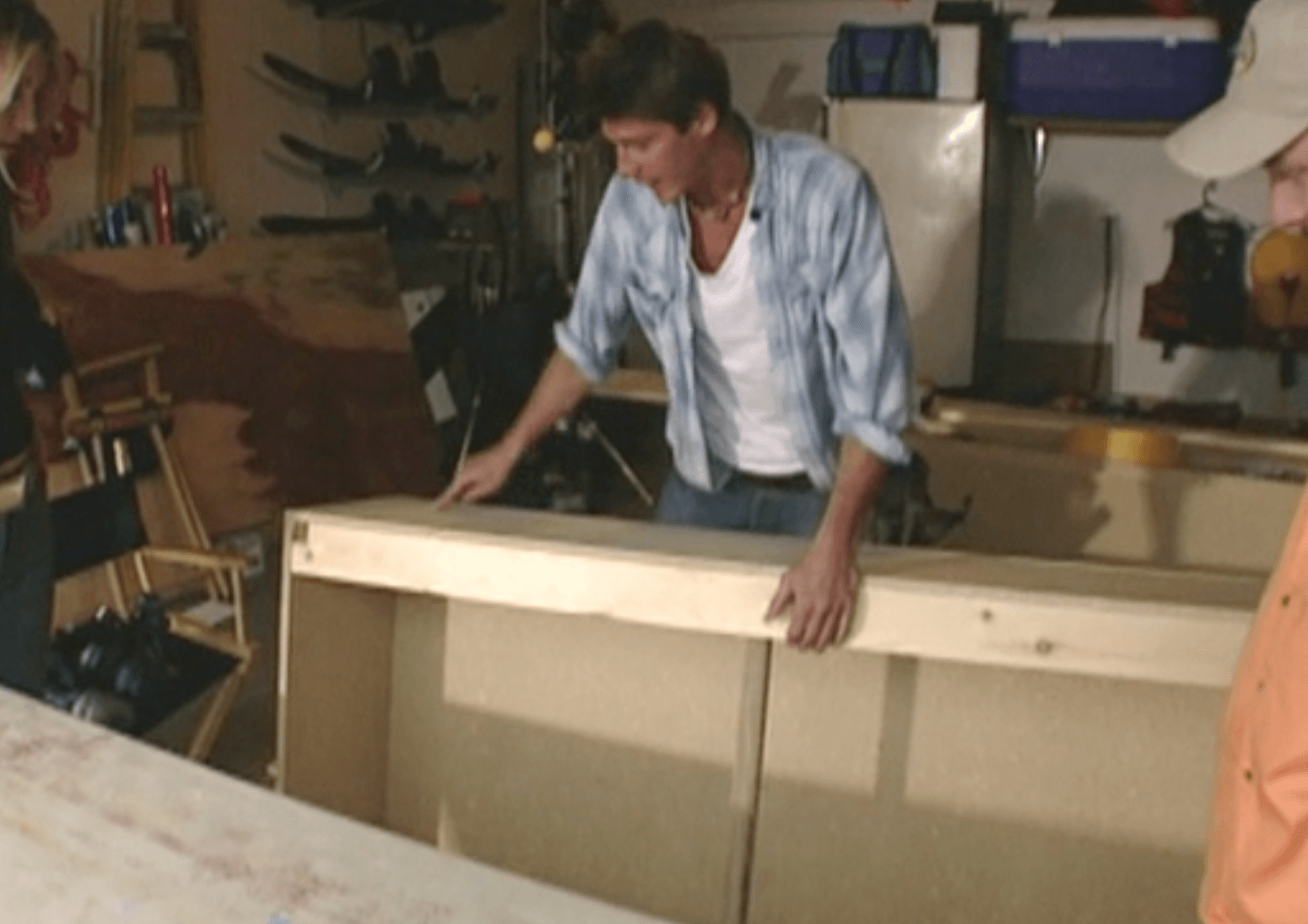 Ty Pennington on 'Trading Spaces'. Ty Pennington on 'Trading Spaces'.