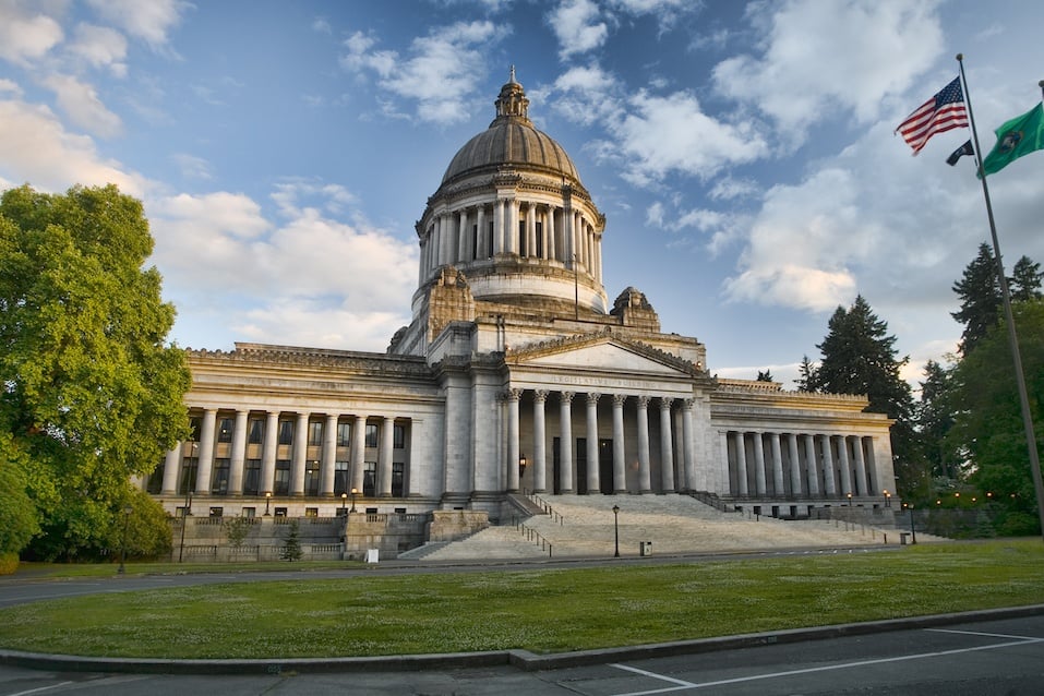 State of Washington capitol building, Olympia.