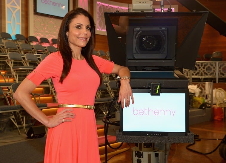 Bethenny Frankel on set of her new talk show "bethenny" at CBS Broadcast Center on August 23, 2013 in New York City. Bethenny Frankel on set of her new talk show "bethenny" at CBS Broadcast Center on August 23, 2013 in New York City.