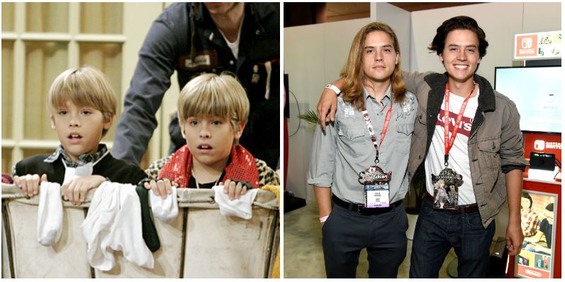 Dylan and Cole Sprouse composite
