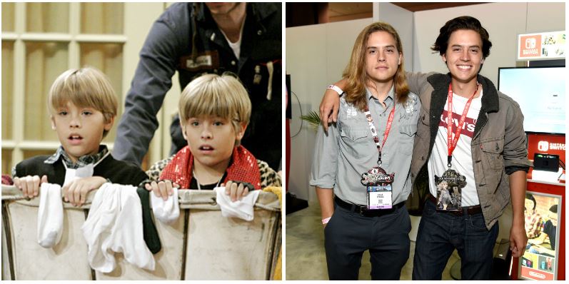 Dylan and Cole Sprouse composite