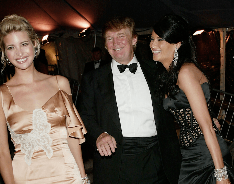 Melania and Donald Smile with Ivanka Melania and Donald Smile with Ivanka