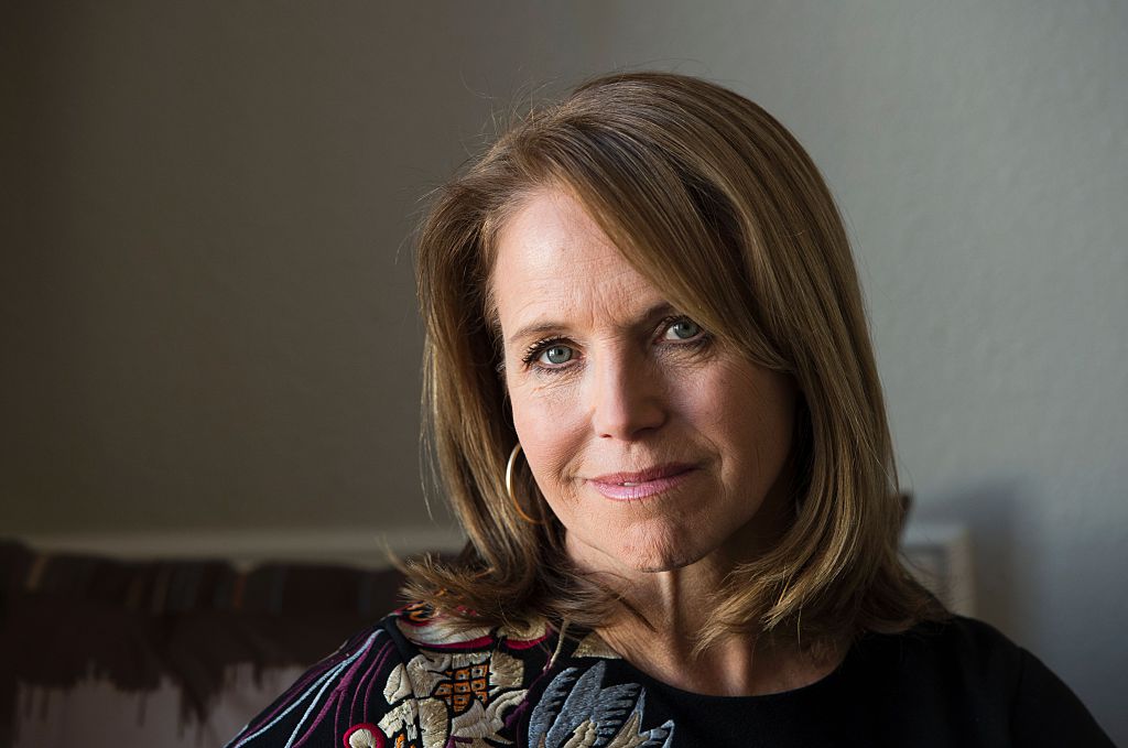 Journalist Katie Couric poses during an interview session at Sundance Film Festival in Park City