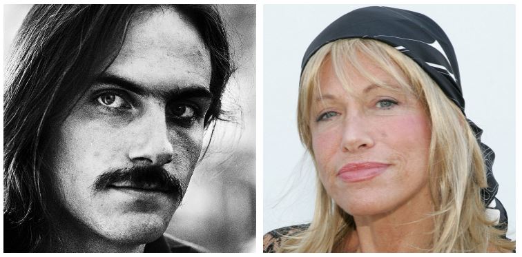 James Taylor and Carly Simon composite image James Taylor and Carly Simon composite image