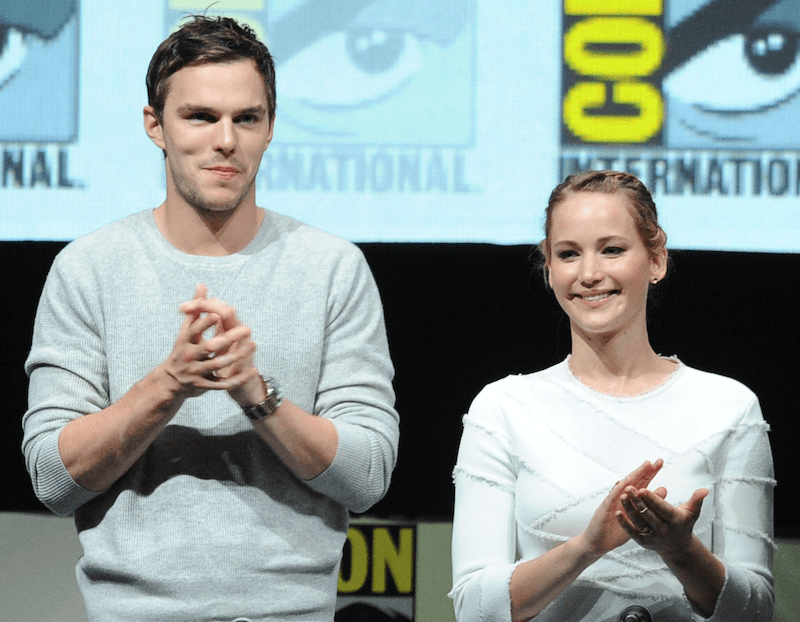 Jennifer Lawrence and Nicholas Hoult Jennifer Lawrence and Nicholas Hoult