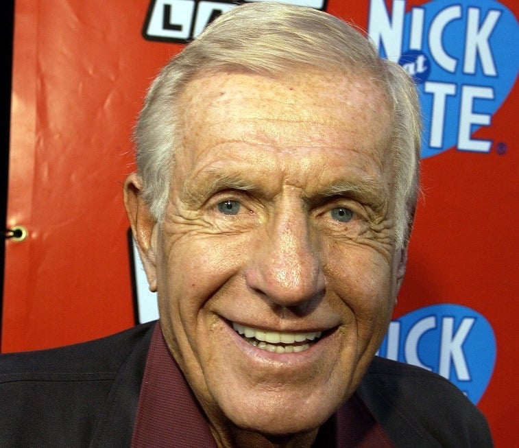 Jerry Van Dyke ,"Coach", at the TV Land and Nick at Nite Upfront in "The Bat Cave" on Broadway in New York City on April 24, 2002 Jerry Van Dyke ,"Coach", at the TV Land and Nick at Nite Upfront in "The Bat Cave" on Broadway in New York City on April 24, 2002