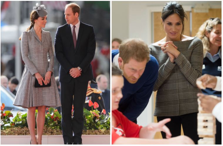 Kate Middleton and Meghan Markle composite image Kate Middleton and Meghan Markle composite image