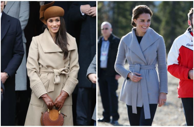 Kate Middleton and Meghan Markle composite image Kate Middleton and Meghan Markle composite image
